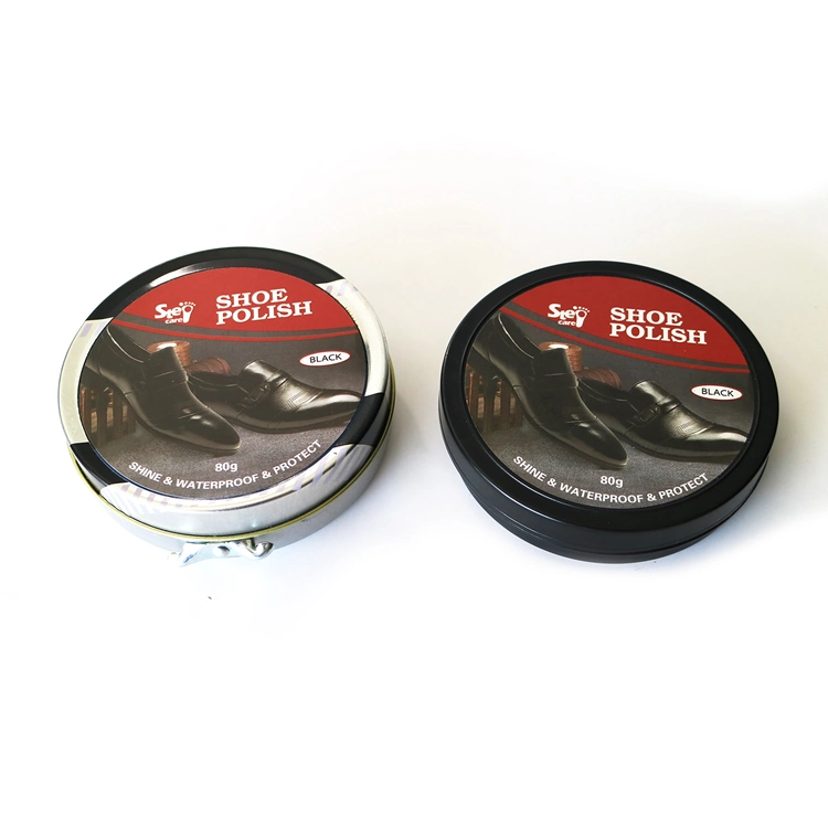 Cheap Shoe Care Tin Packed Paste Shoe Polish